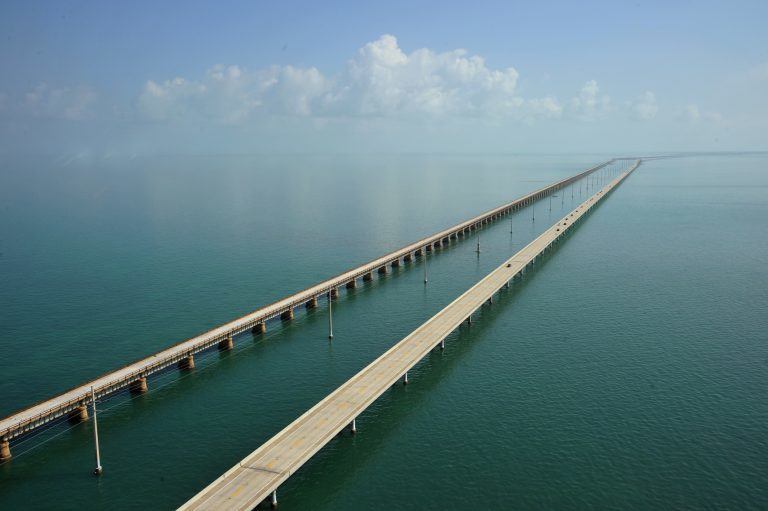 Florida Keys, Florida (via U.S. Route 1)