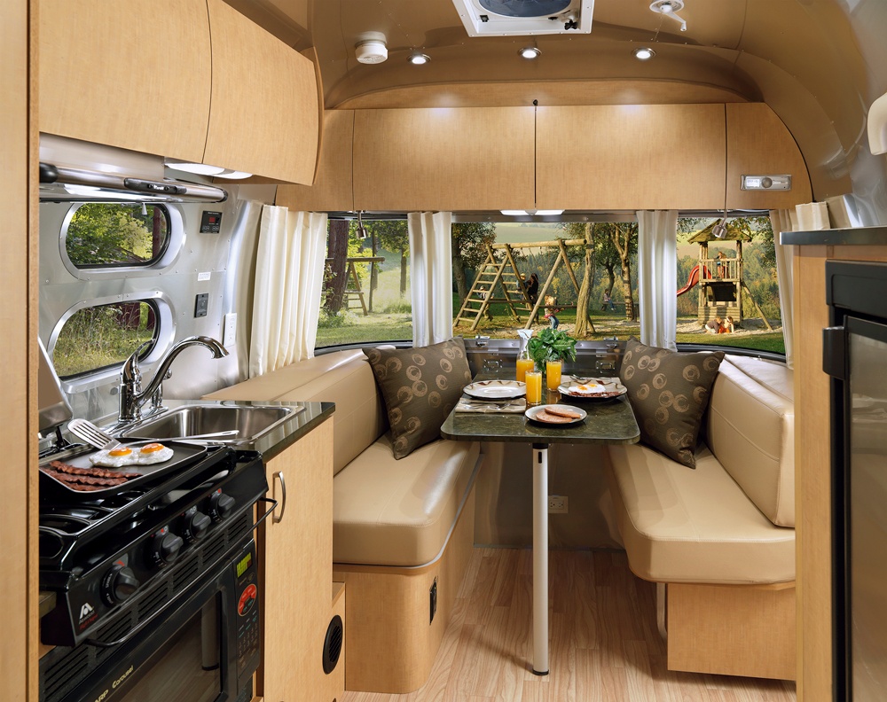 Versatile Sleeping Spaces For Miles Of, Airstream Bunk Beds
