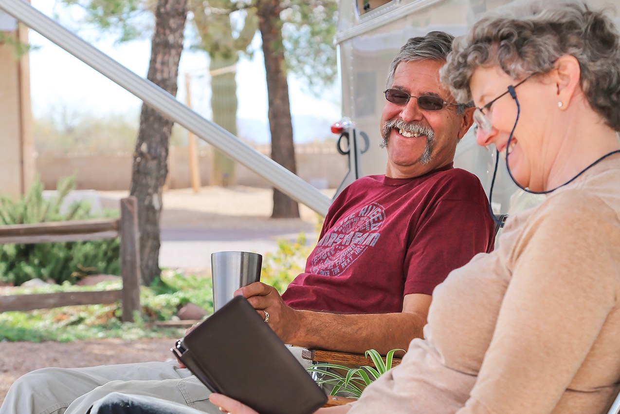 Retirement Airstream Home with Bob and Page