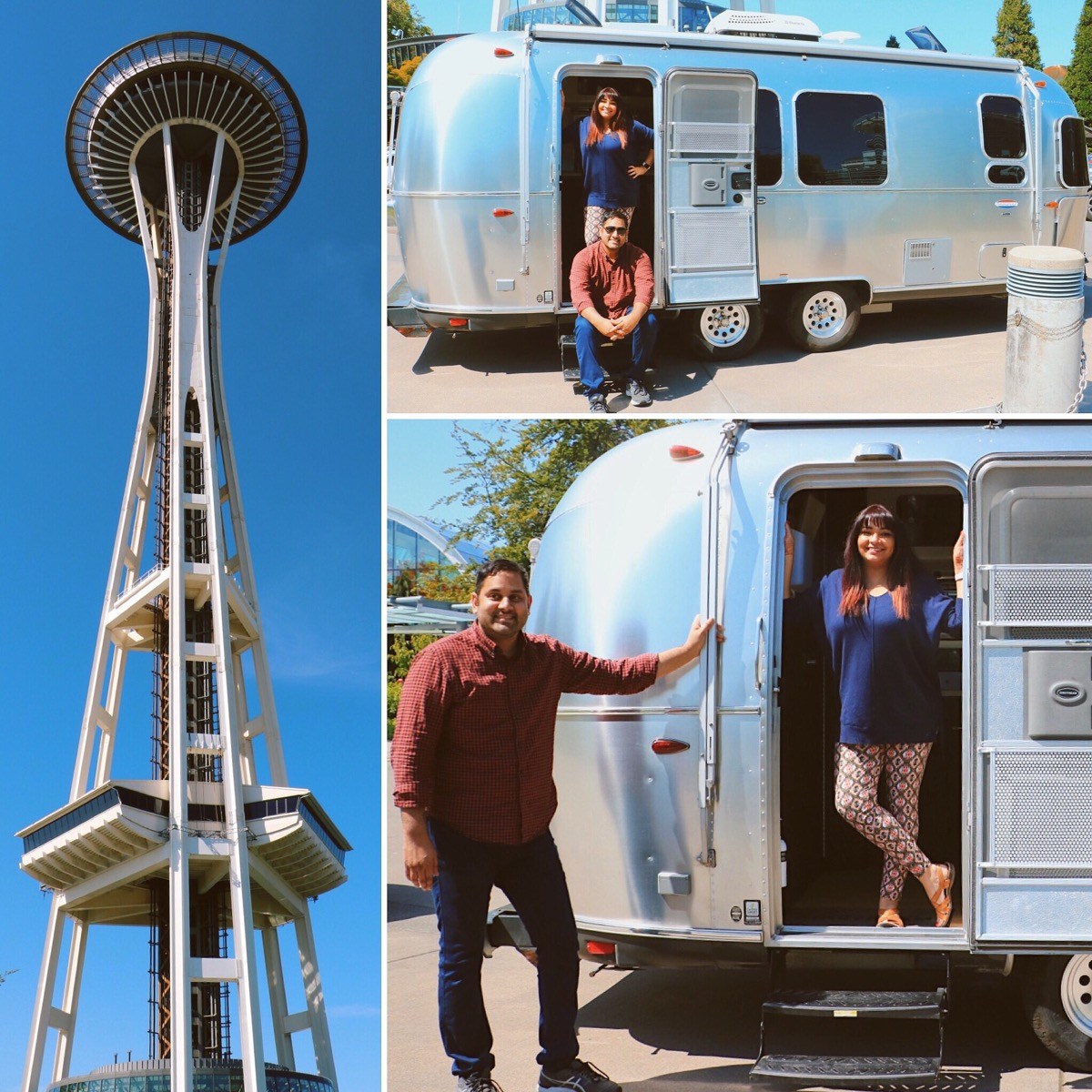 Endless Caravan: Brown People Camping Collage