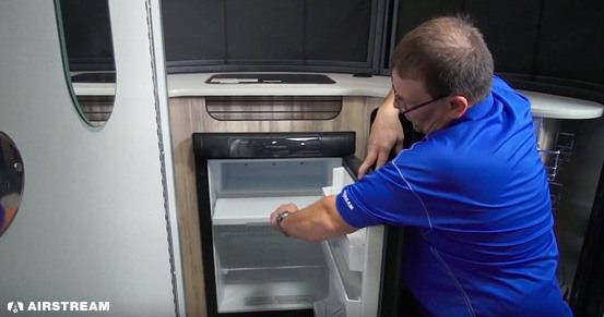 Airstream Basecamp Refrigerator Freezer