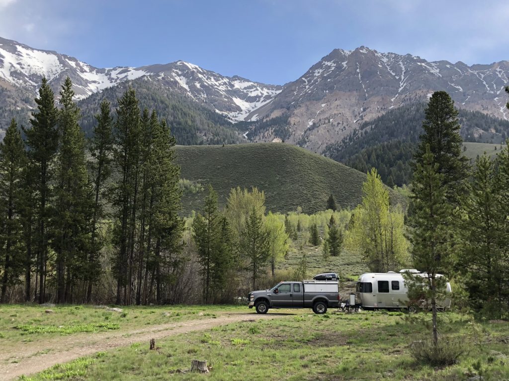 Working from anywhere in an airstream