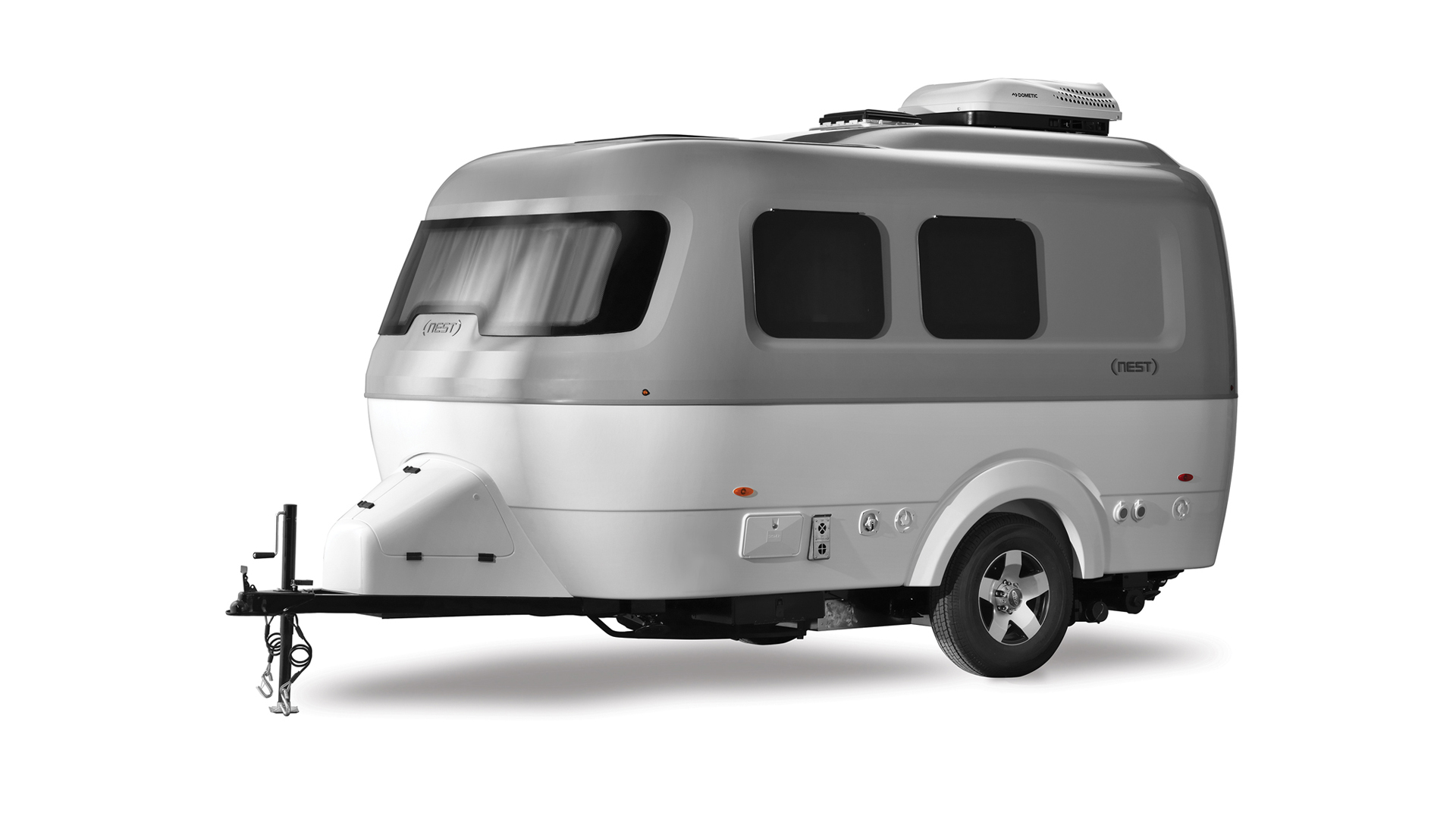 Nest by Airstream exterior fiberglass shell