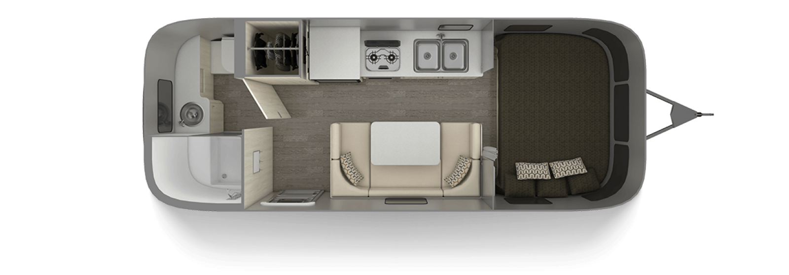 Sport Travel Trailers Airstream Both Sport Options Make Sure You Have Everything Need Arranged In Smart Efficient Floor Plans