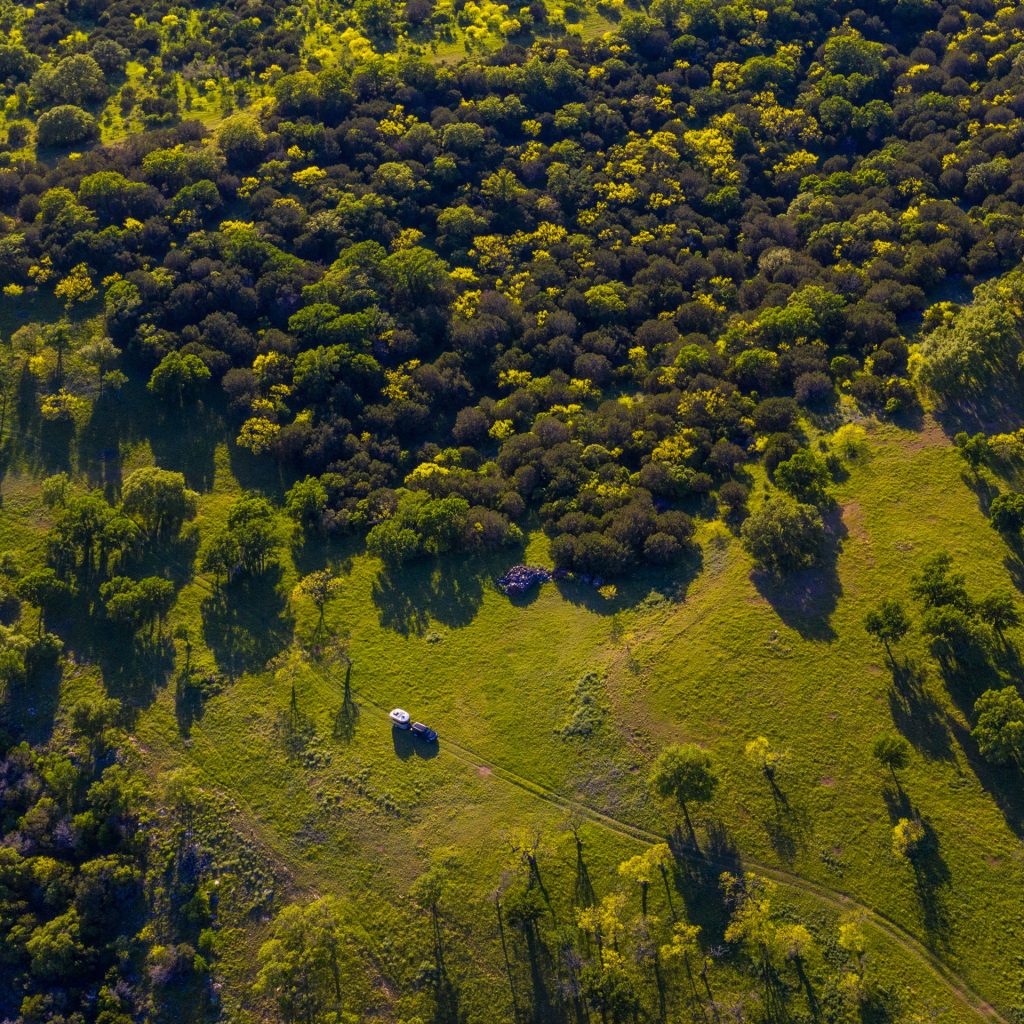 Airstream Connected Basecamp Aerial