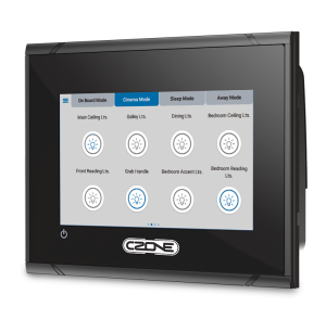 Airstream CZone Partnership Monitor Panel