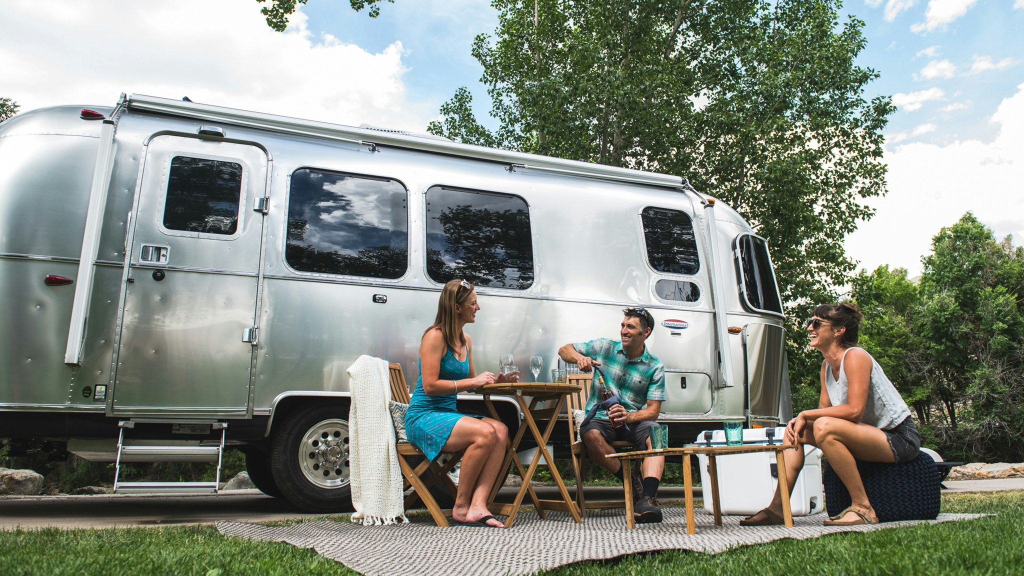 Cooking in an Airstream