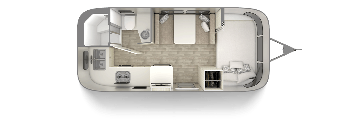 Bambi 20FB Floor Plan