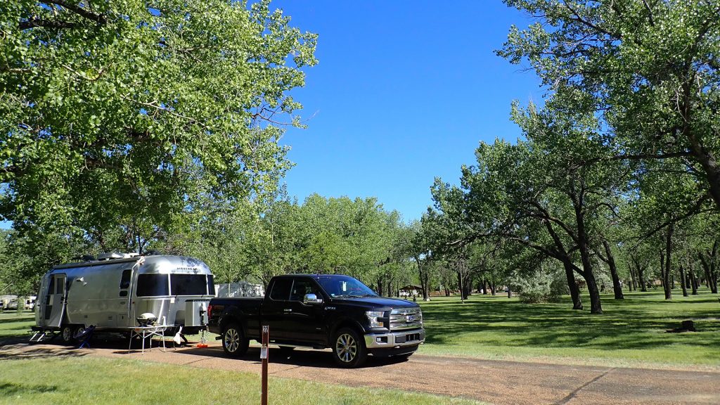 Airstream Travel Trailer Campground
