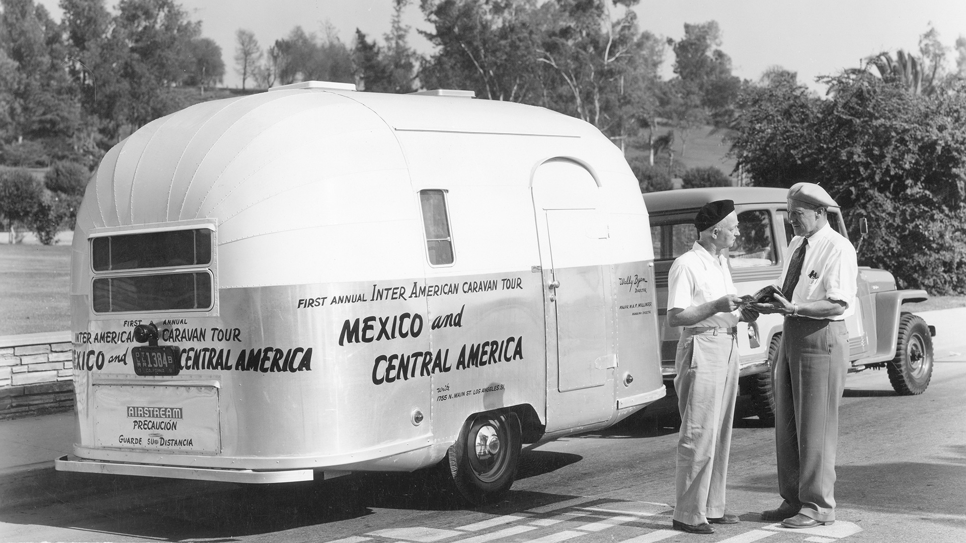 Airstream 1951 and 1952 Caravan Wally Byam and Caravan Scout