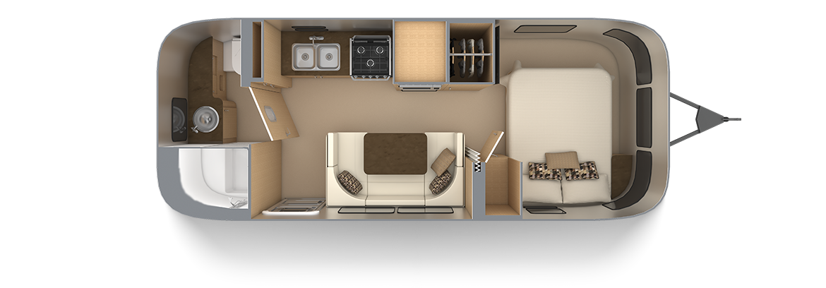 Floor Plans Flying Cloud Travel Trailers Airstream