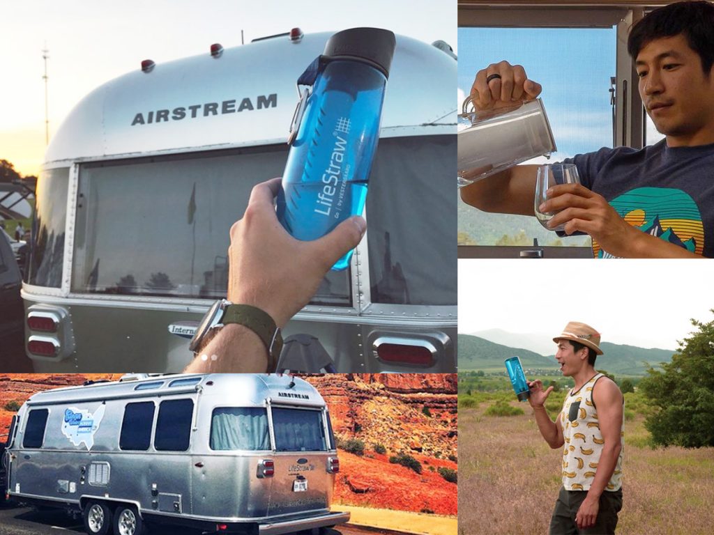 Airstream and LifeStraw