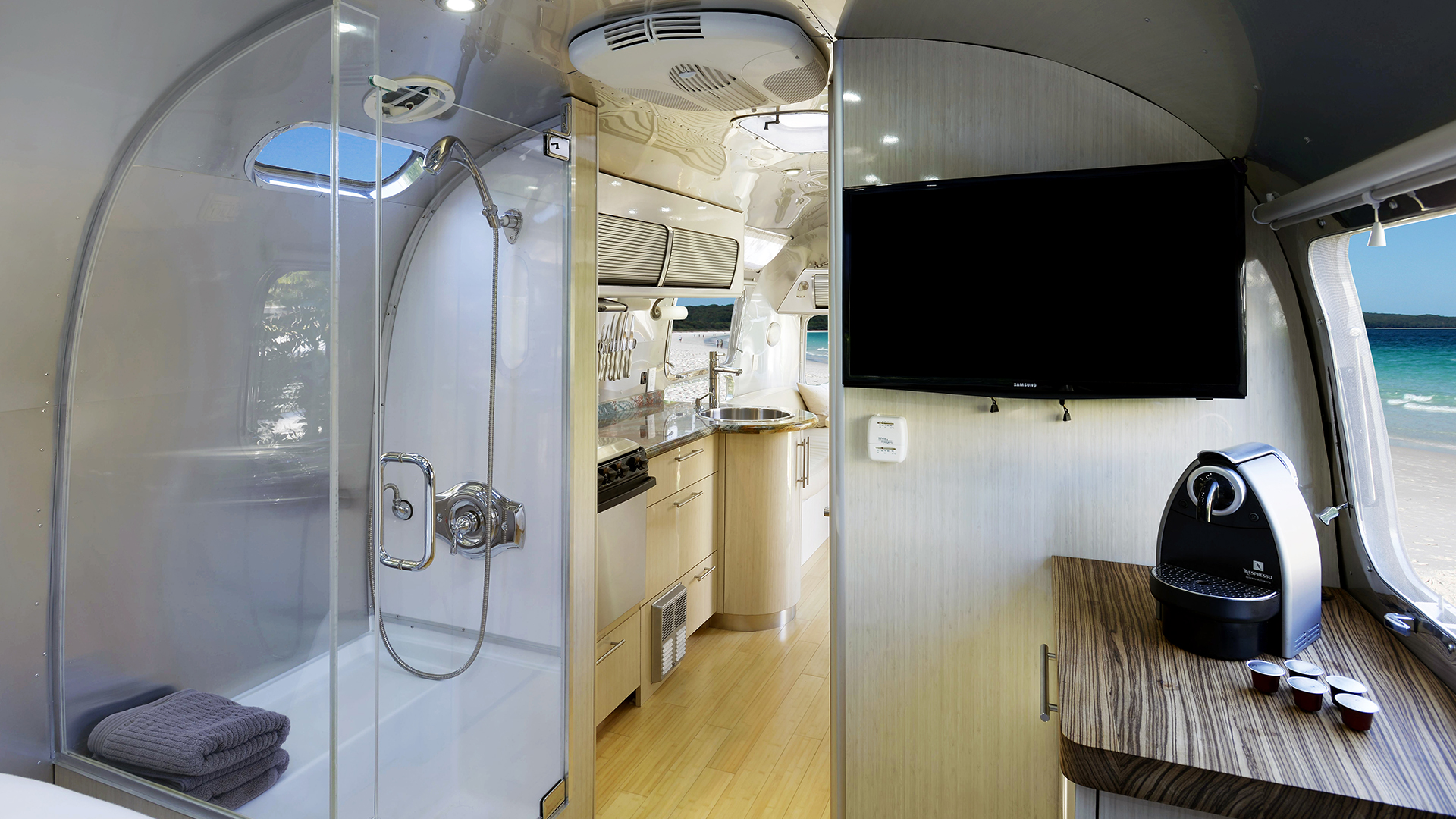 Tiny Home Tour: DIY Remodel of a '72 Airstream Trailer | Apartment Therapy