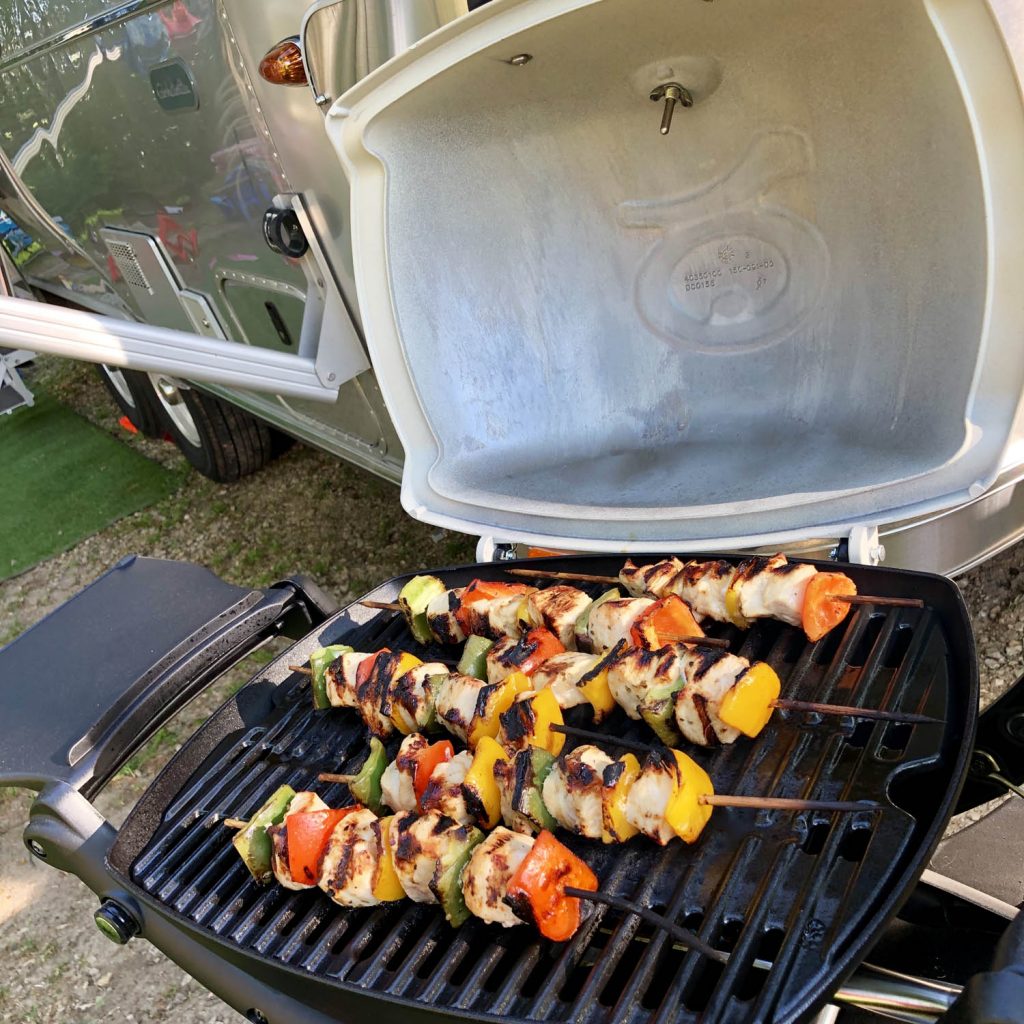Airstream Weber Grill