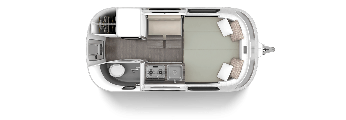 Nest by Airstream 2020 Floor Plan Wingspan White