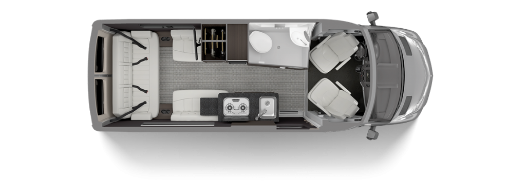 Airstream Interstate Nineteen Floor Plan