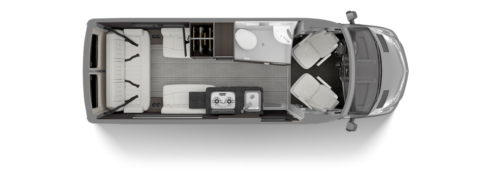Airstream Interstate 19 Floor Plan