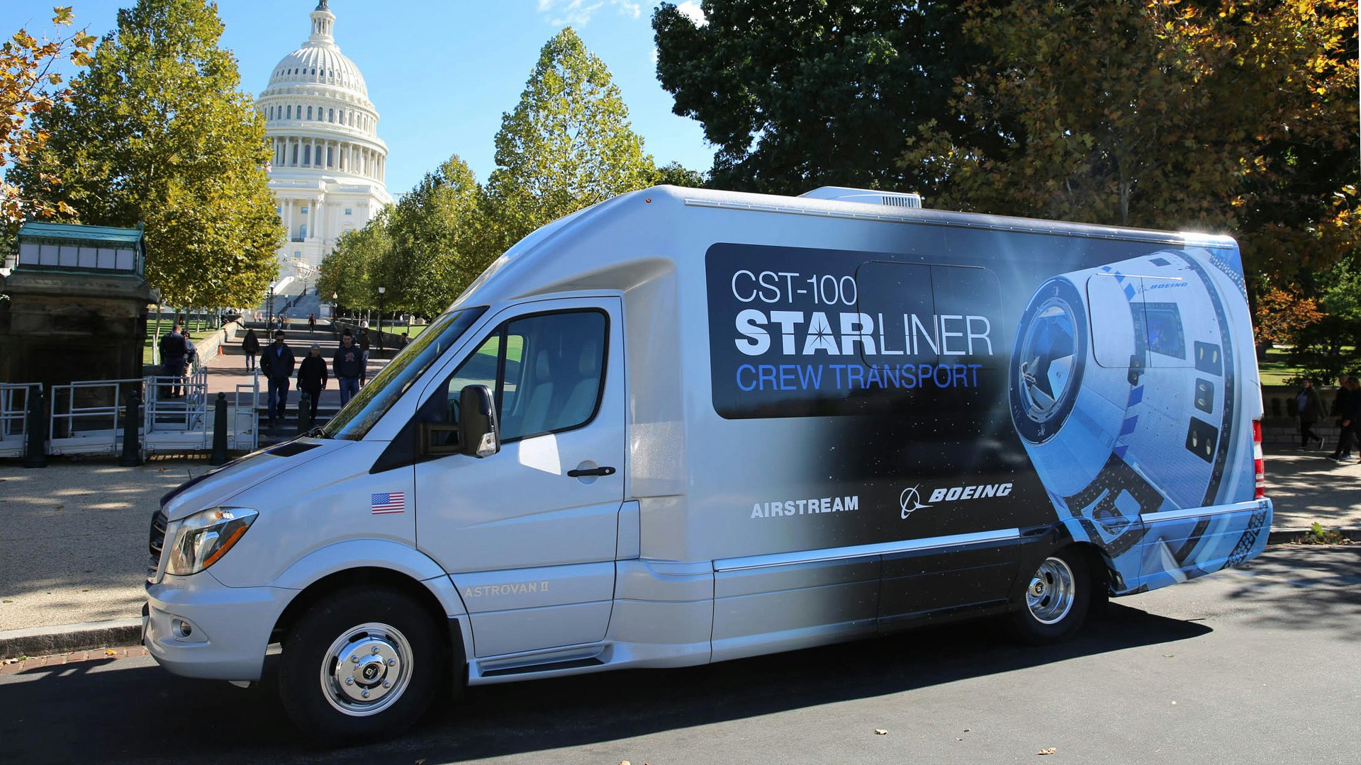 Airstream Astrovan II Boeing United States Capitol