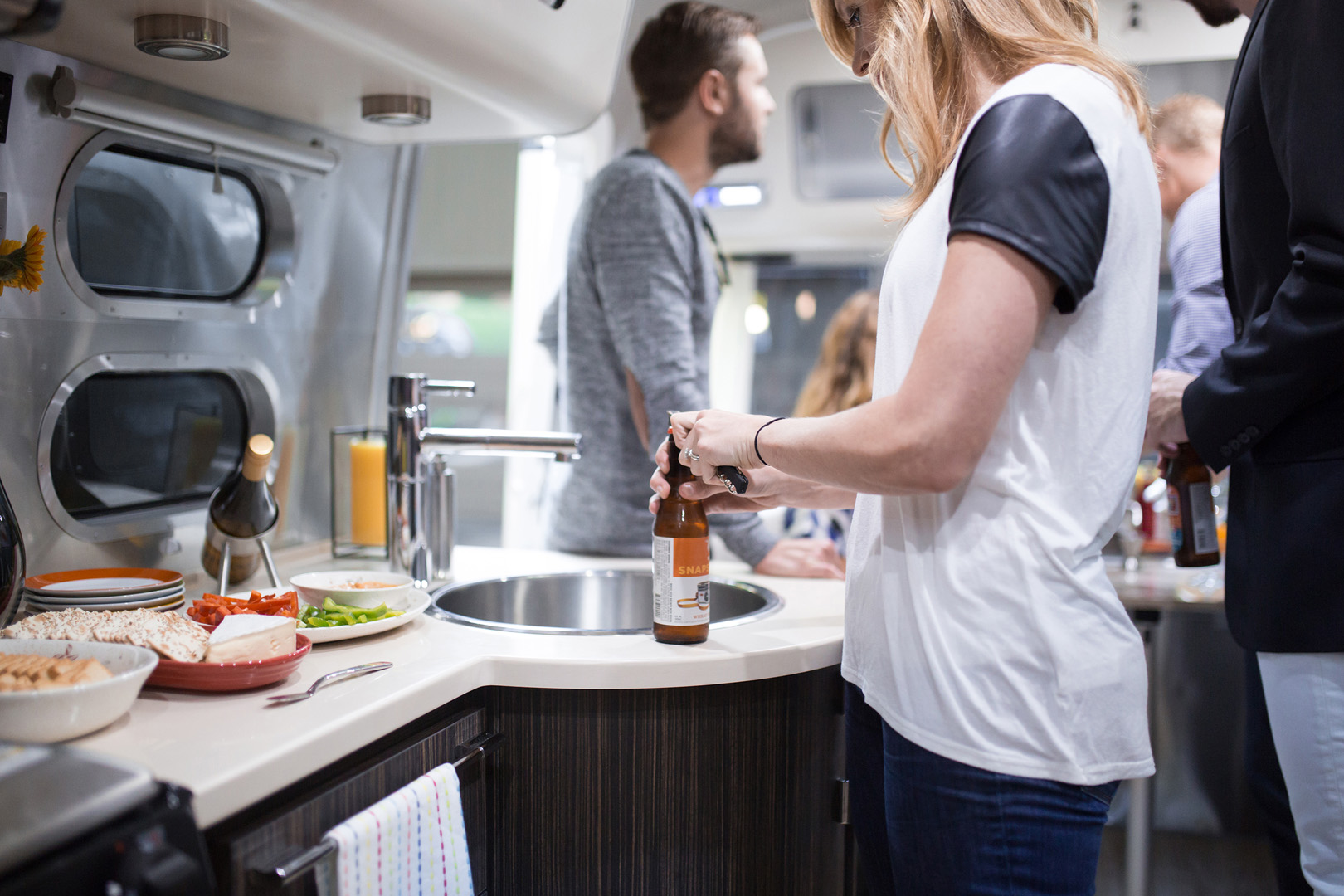 Cooking In An RV Kitchen, Airstream of Vermont