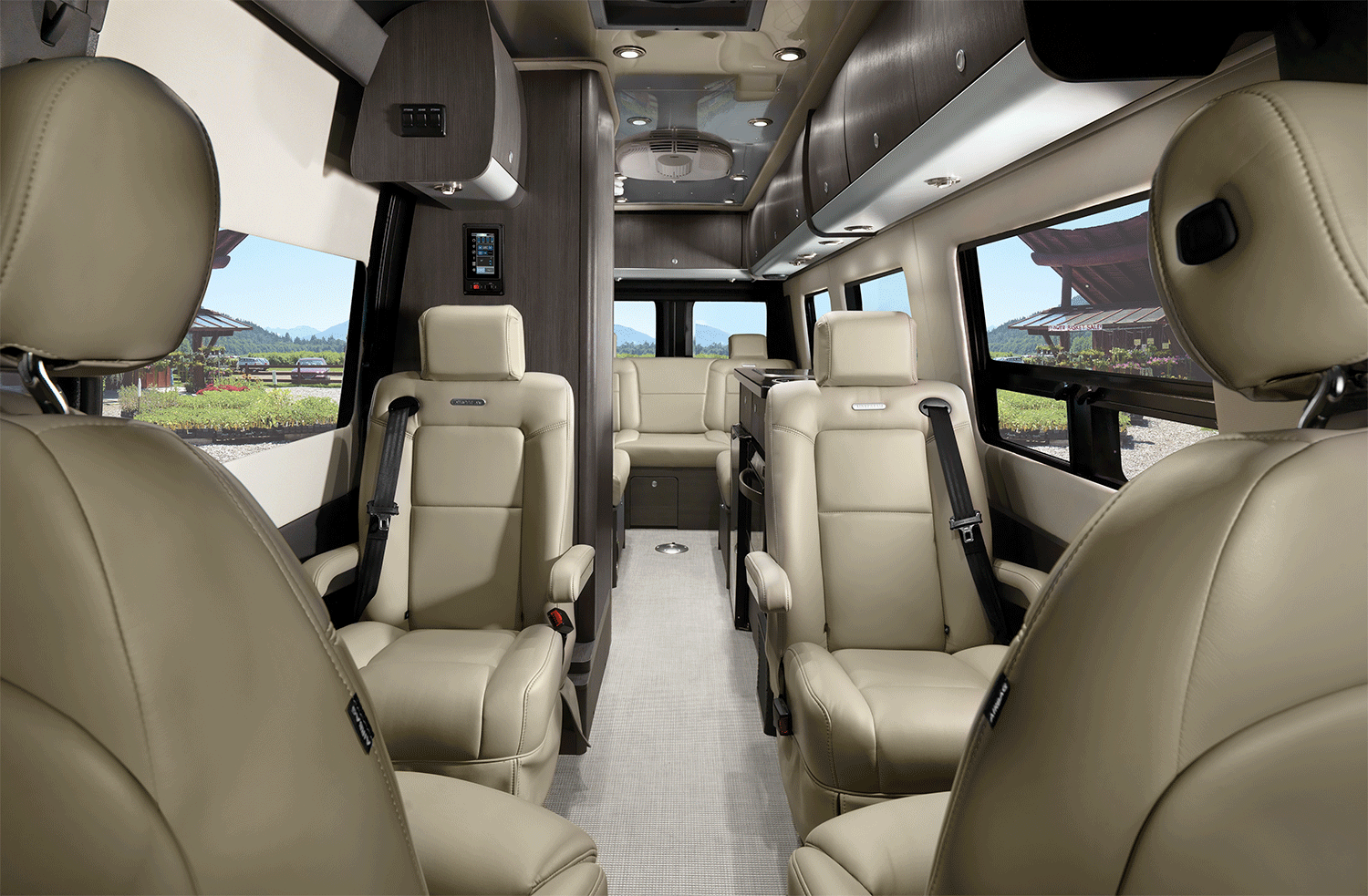 2020 Airstream Interstate Lounge Interior Modern Greige
