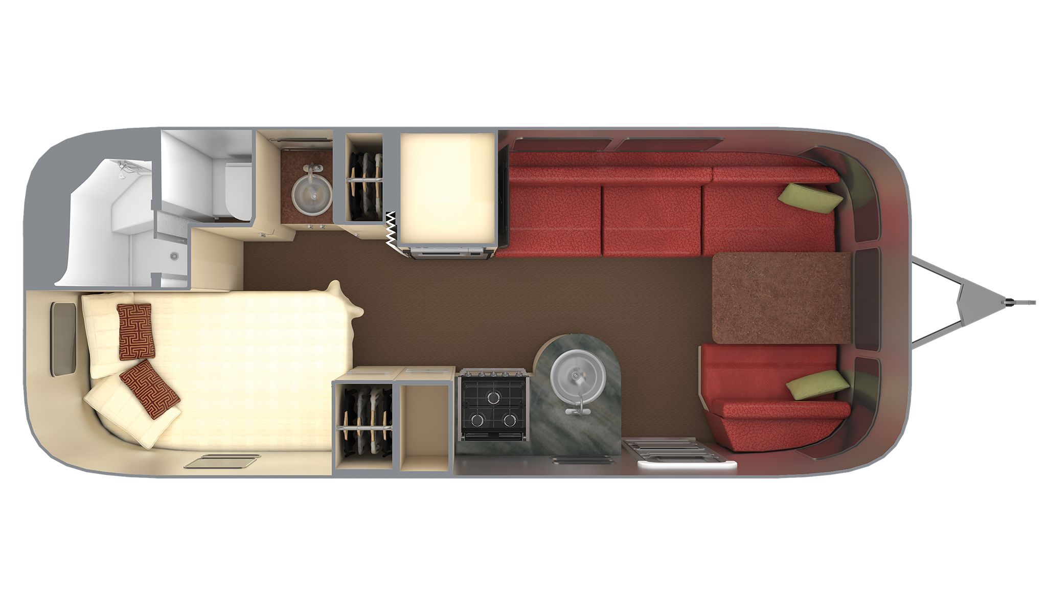 Airstream Travel Trailer Floor Plans - floorplans.click