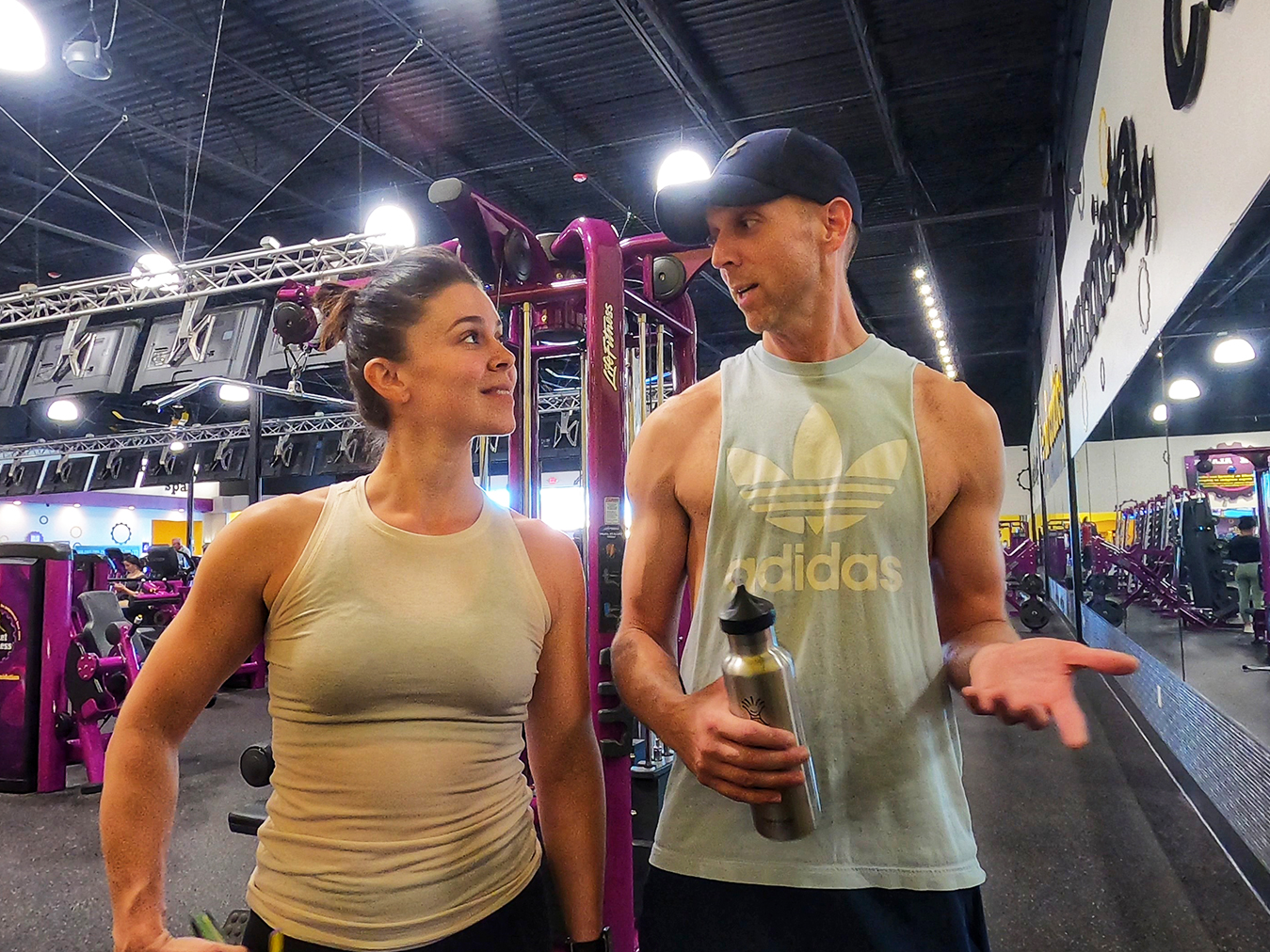 Christine-and-Aaron-Working-Out