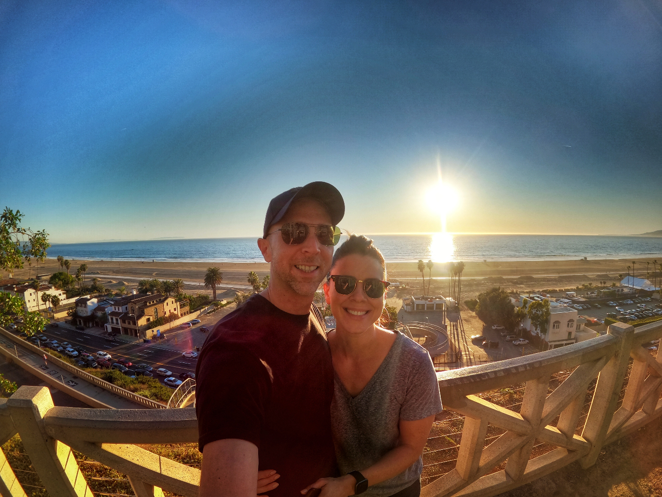 Christine-and-Aaron-in-Santa-Monica