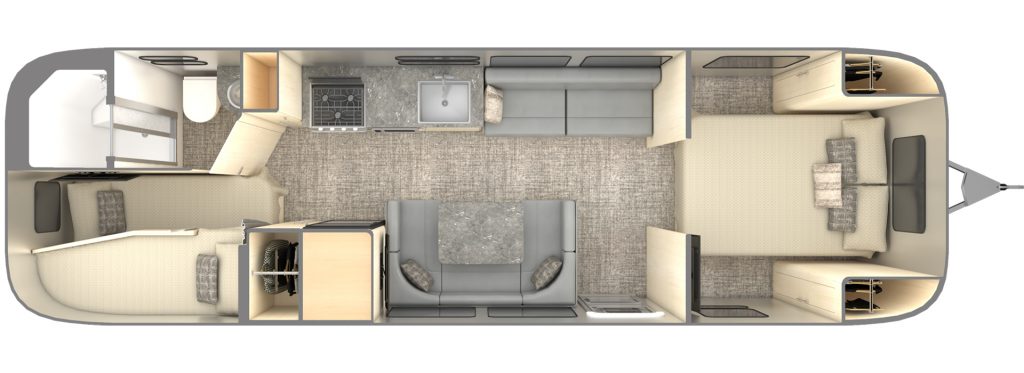 Flying-Cloud-30CB-Bunk-Floor-Plan