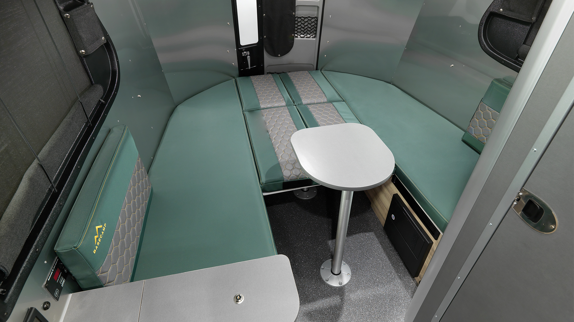Airstream-Basecamp-Forest-Rige-Dinette-Short-Bed-with-One-Table