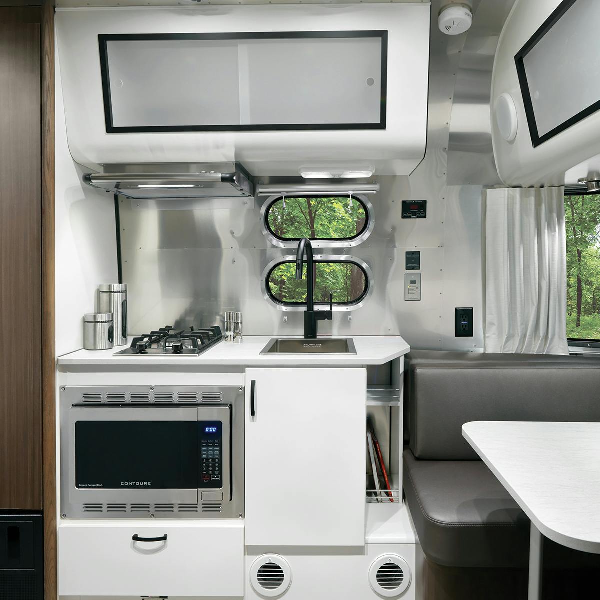 Caravel 19CB Floor Plan | Travel Trailers | New Small Airstream RV Trailer
