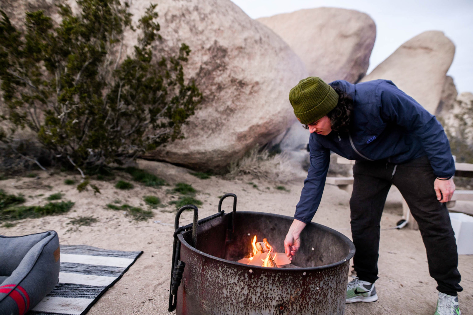 Airstream Travel Adventures Open Fire Pit