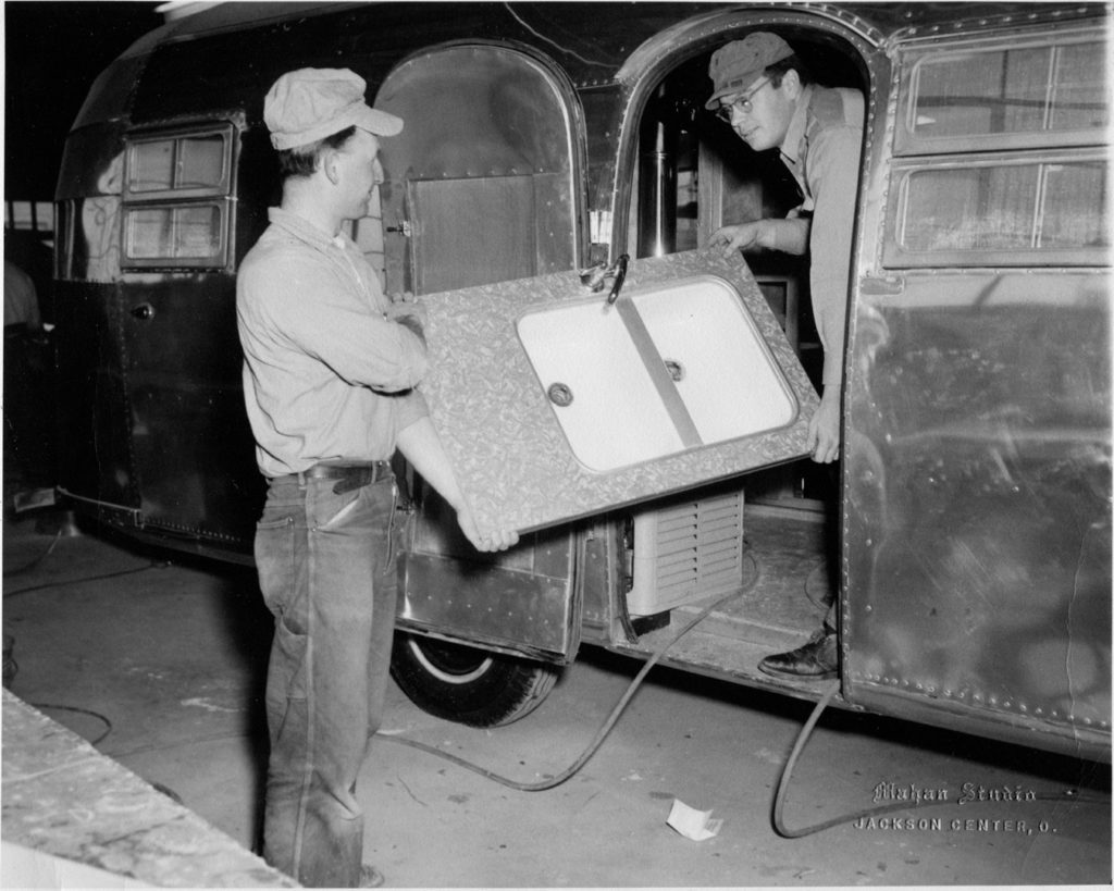 Airstream Factory Production Employee circa 1950s