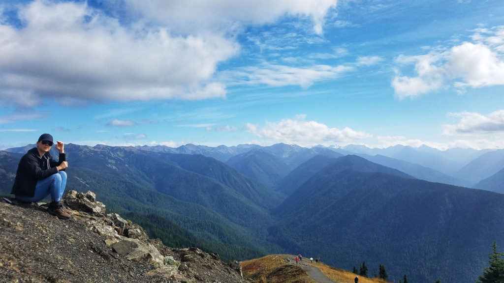 Hiking in a National Park