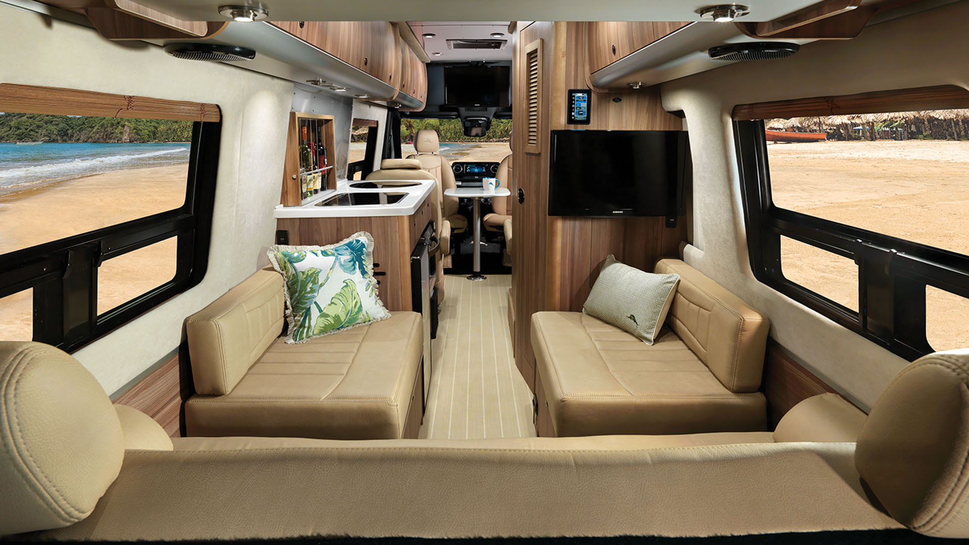 2020 Airstream Interstate Lounge Tommy Bahama Special Edition Rear Lounge