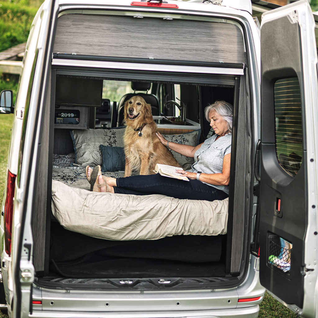 Airstream Interstate Vacation with dog