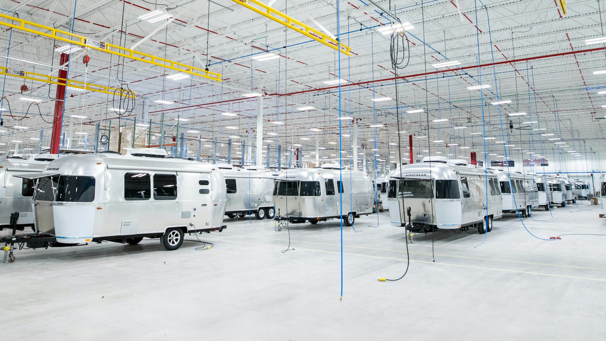Airstream-Travel-Trailer-Production-Facility-in-June-2020