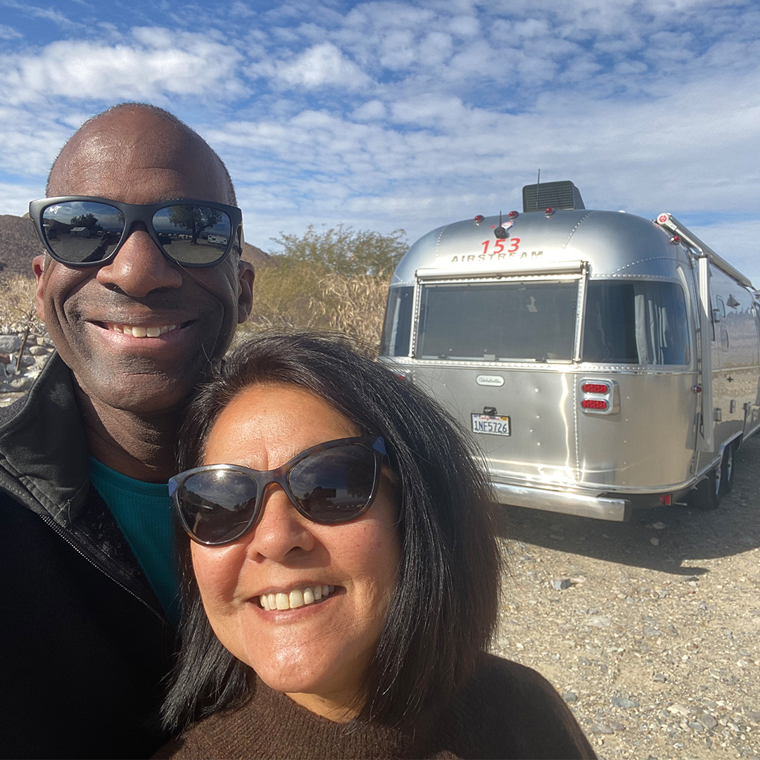 Eric-and-LaVerne-McHenry-Selfie-with-Airstream