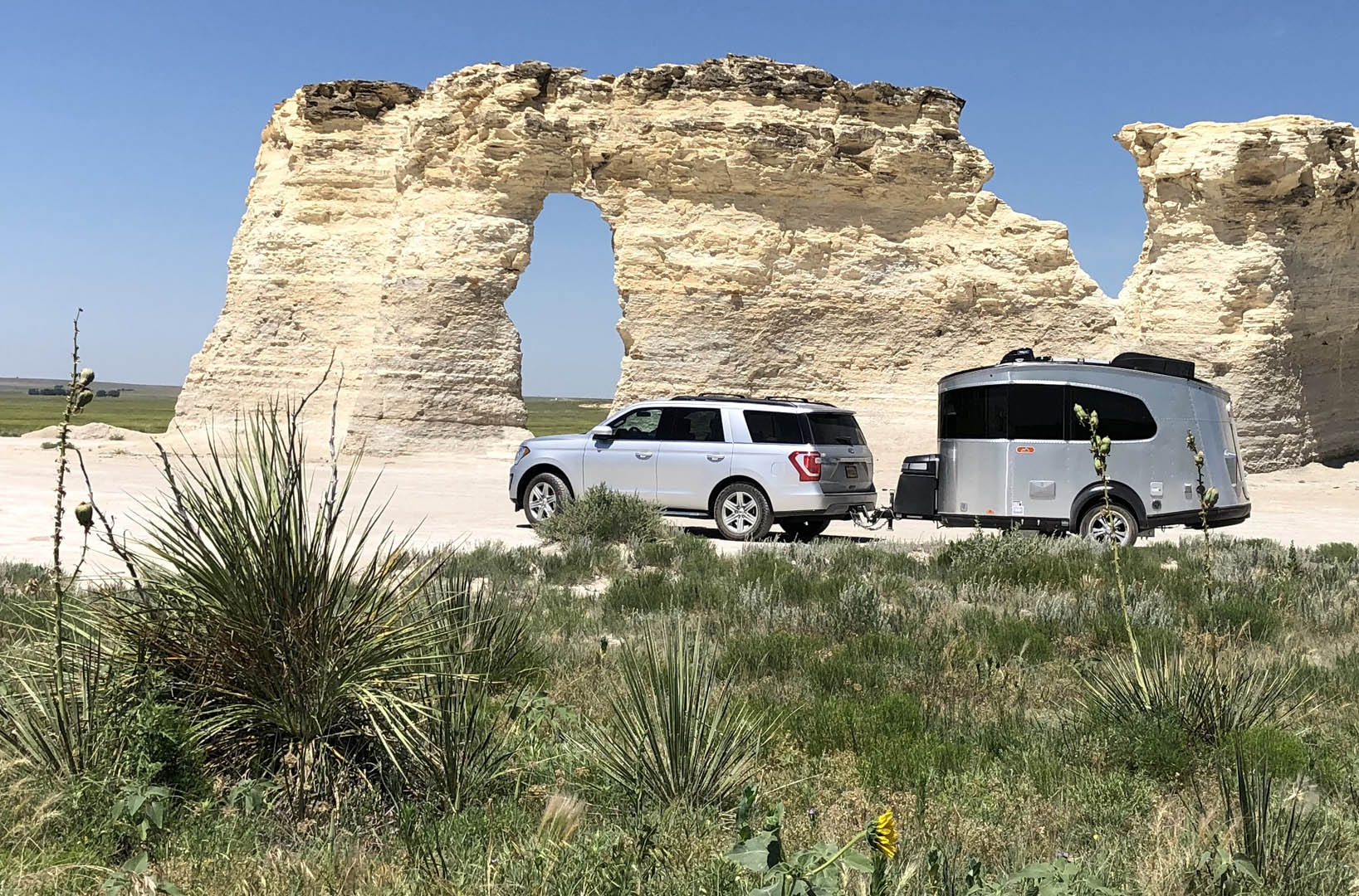 Basecamp rock formation