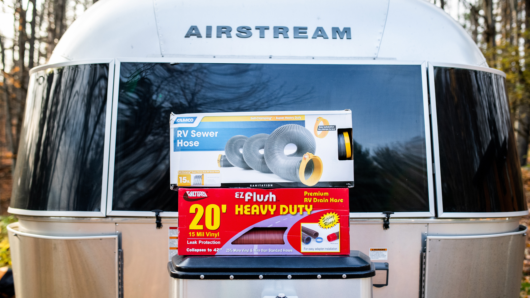 Understanding and Emptying Your RV Holding Tanks - Airstream