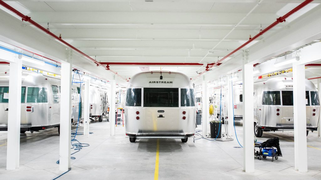 Inside the Airstream Plant where Travel Trailers are made 