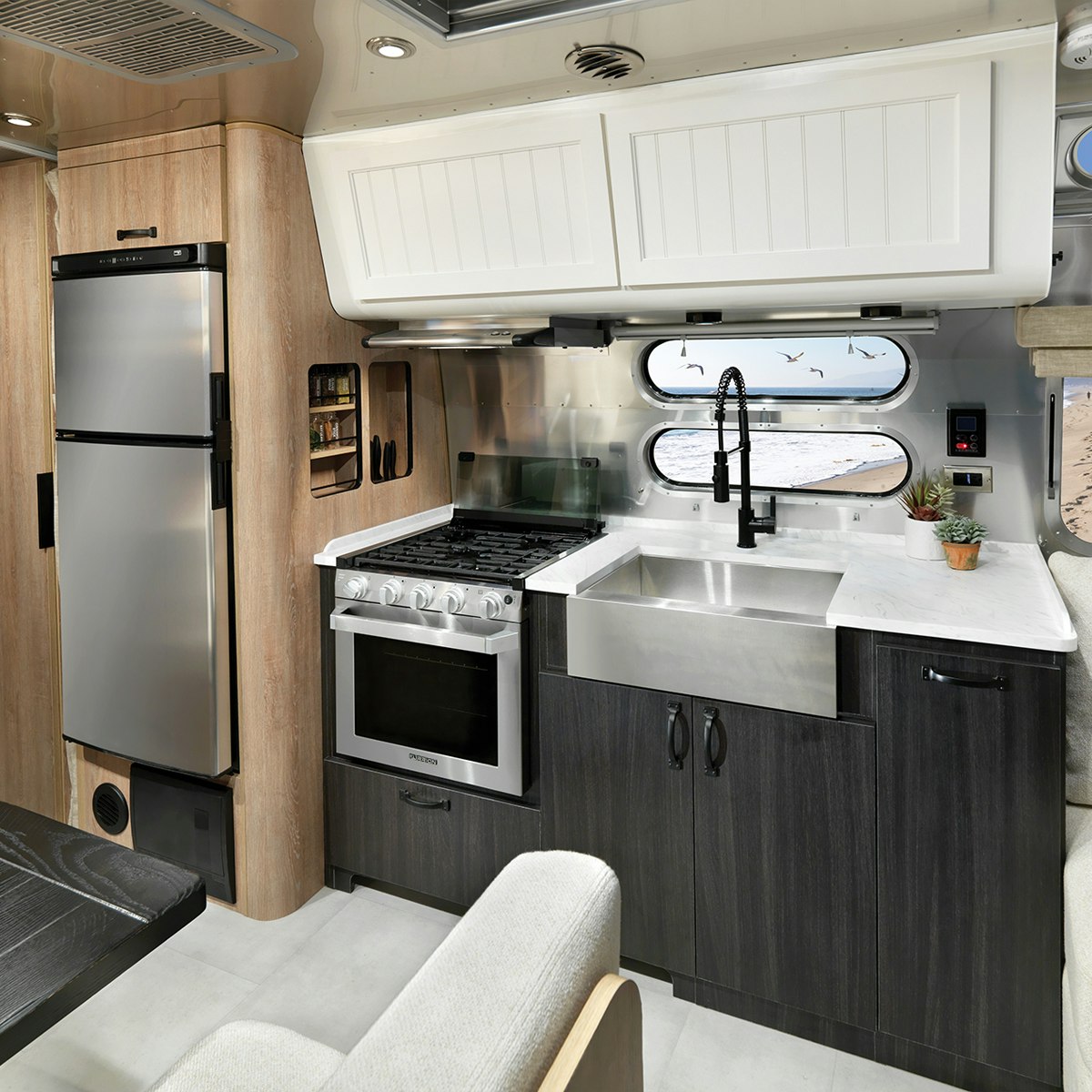 Pottery Barn Special Edition Travel Trailer Kitchen