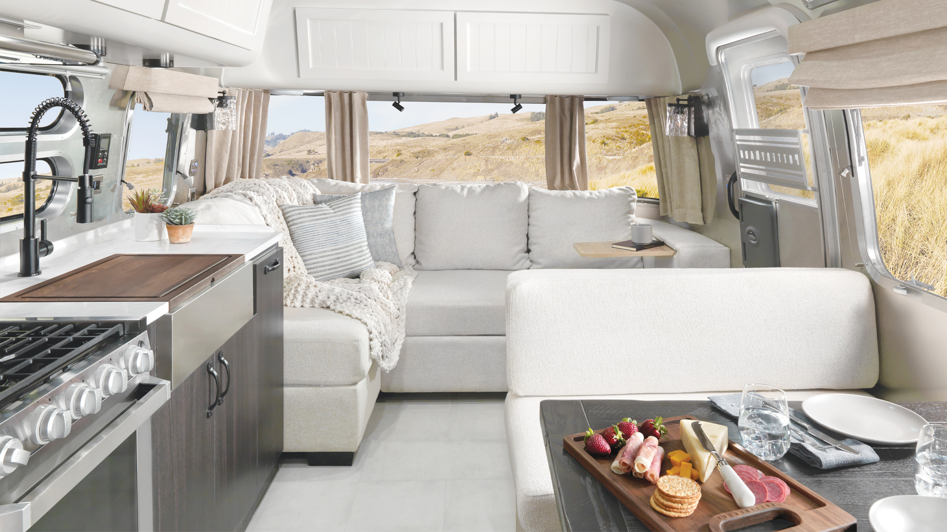 Airstream X Pottery Barn Interior Galley 1 