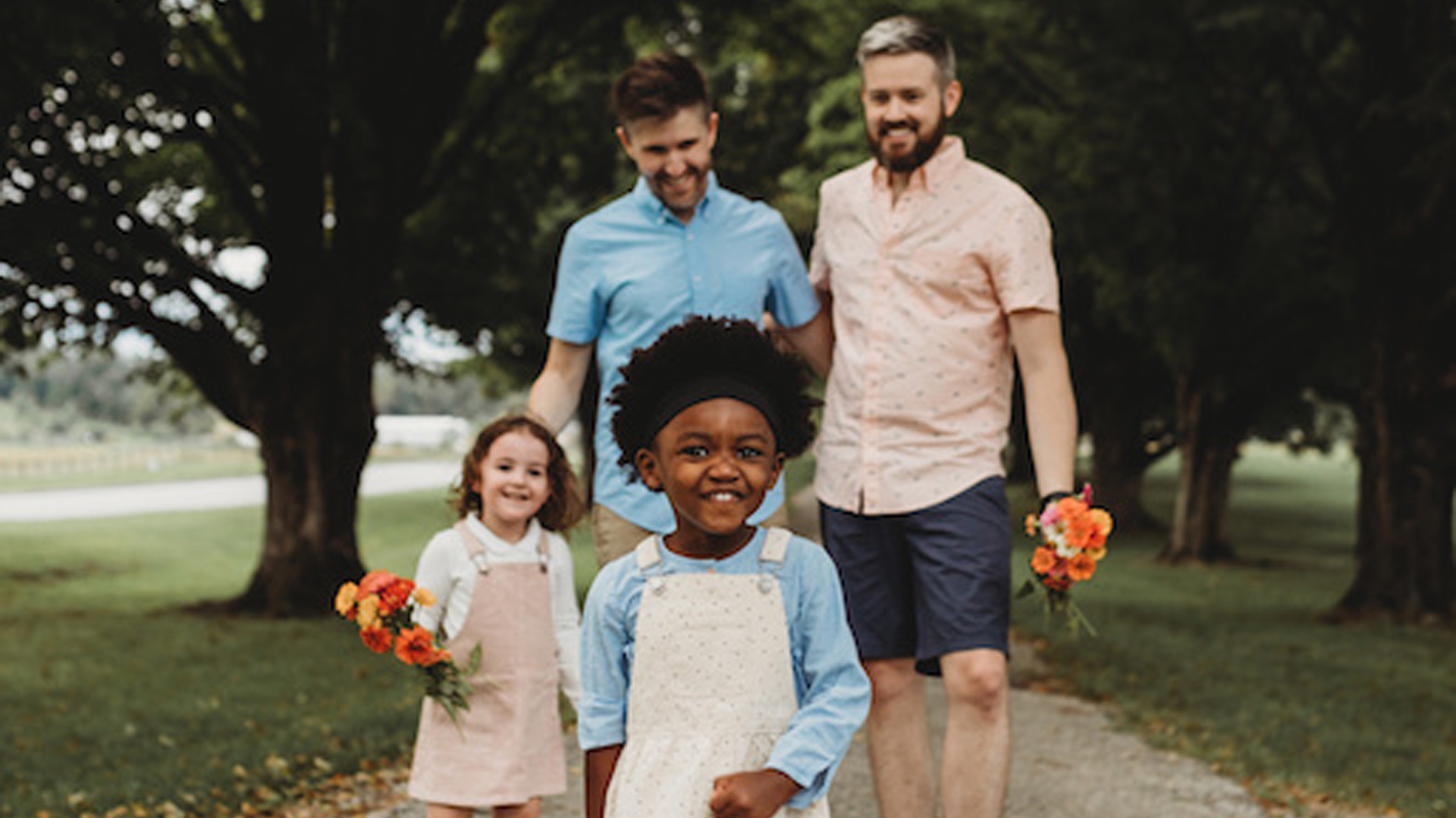 Jonathan-and-Thomas-with-their-daughters