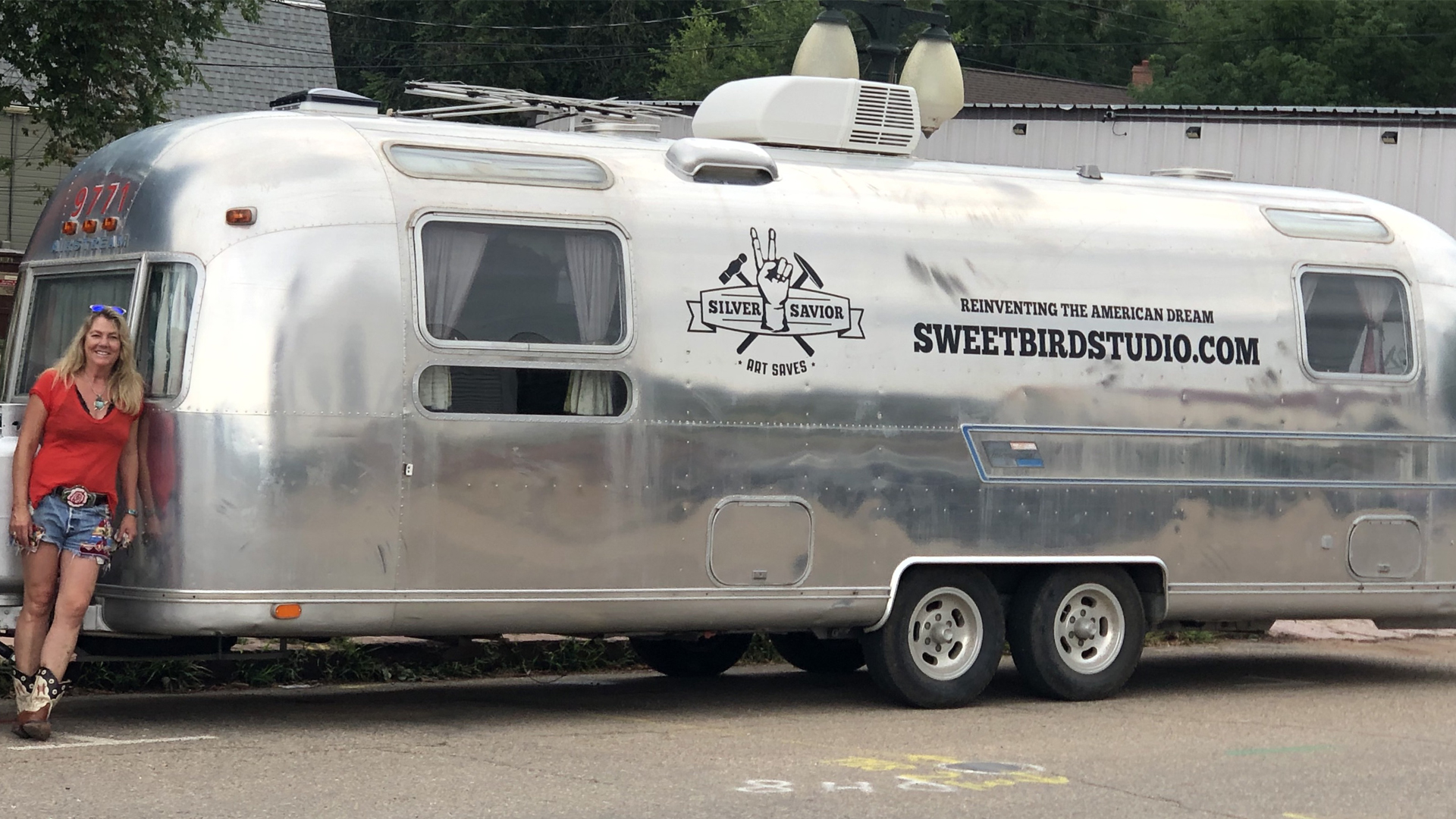 Airstream Travel Trailer Sweet Bird Studio