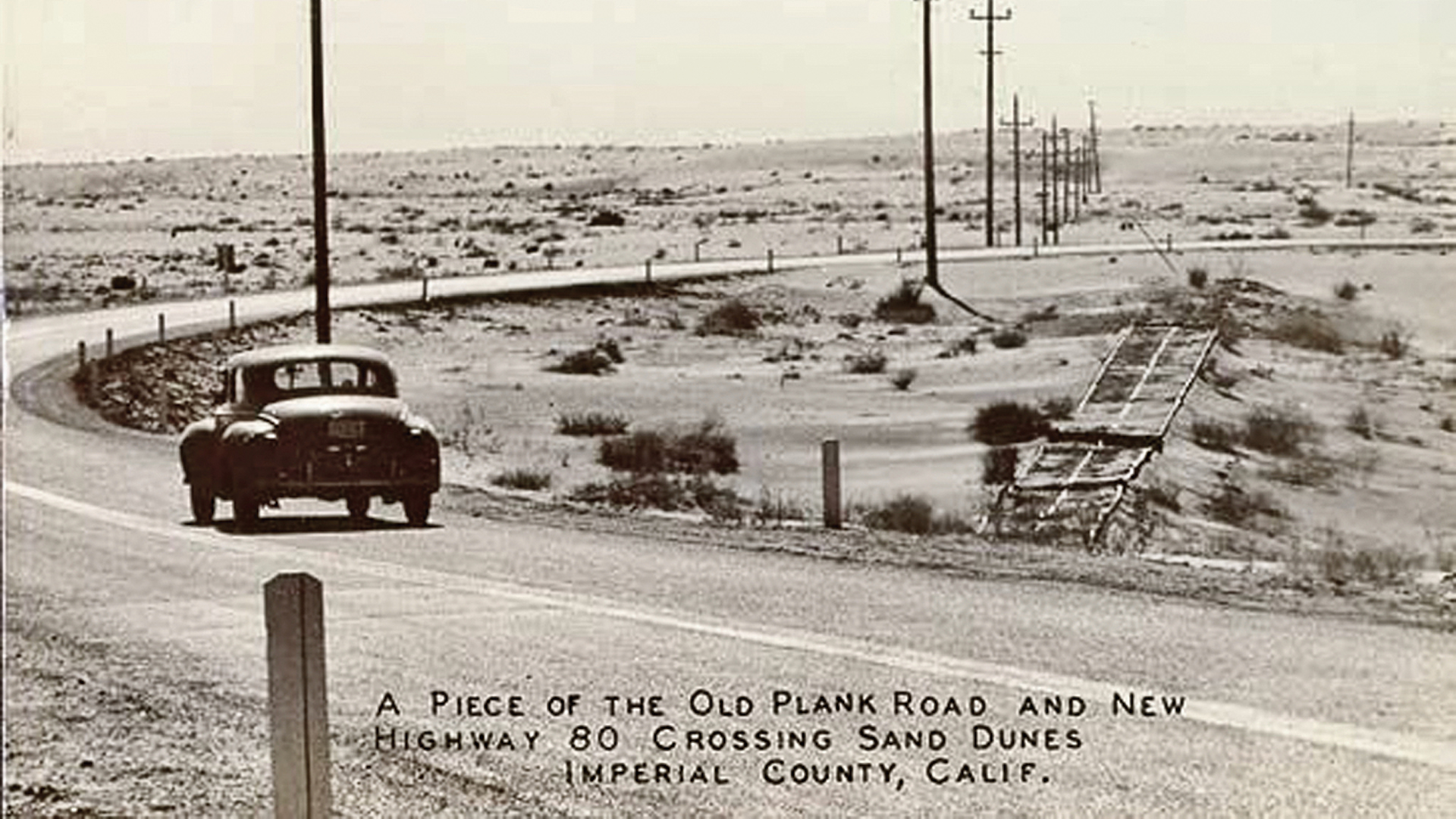 Old-Plank-Road in the 1950s