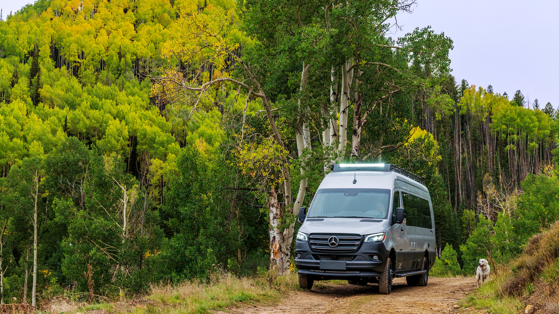 Offroad Westfalia camper van follows the compass toward the dirt, rock and  unknown