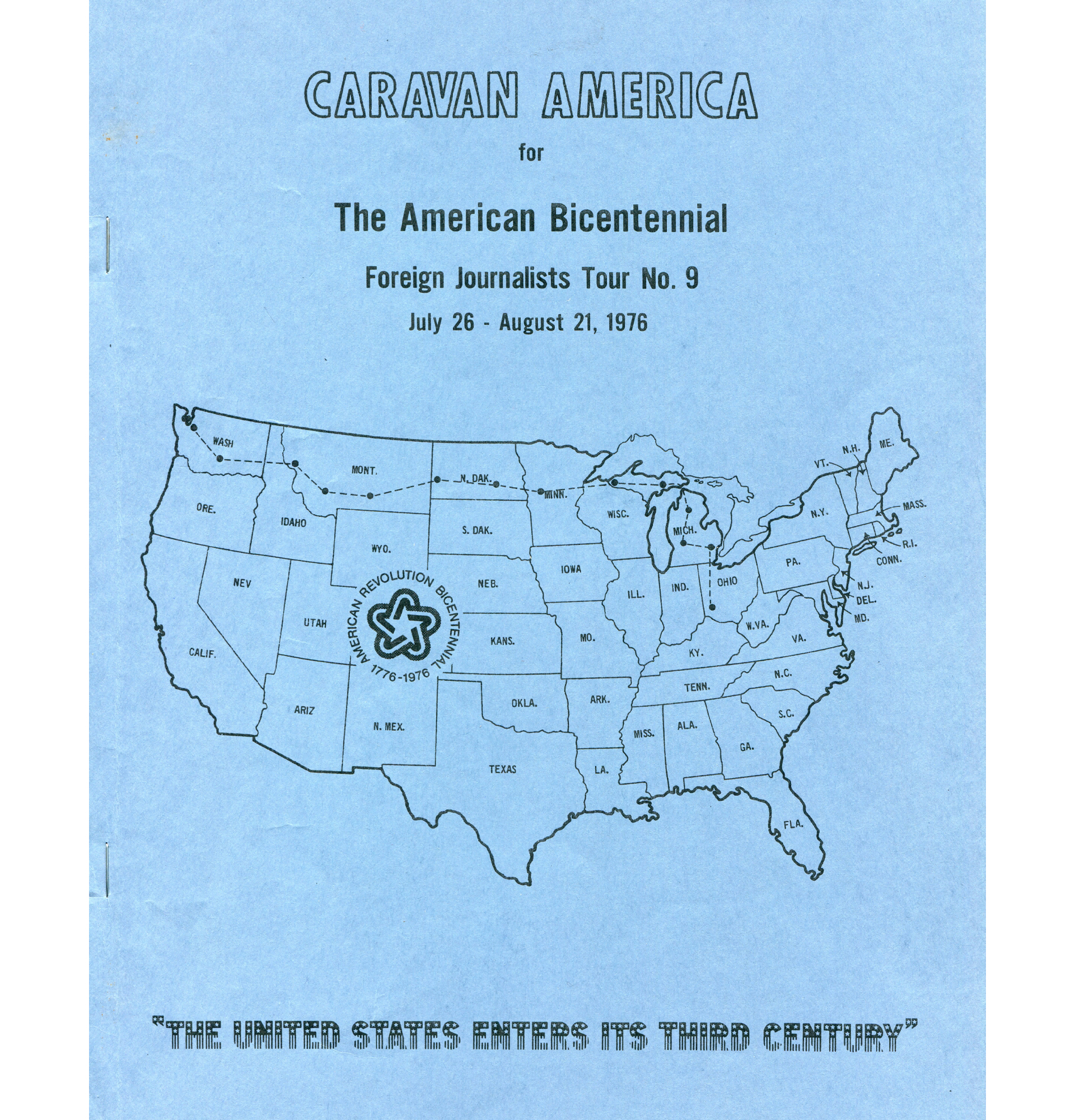 The journal for Airstream's Caravan America