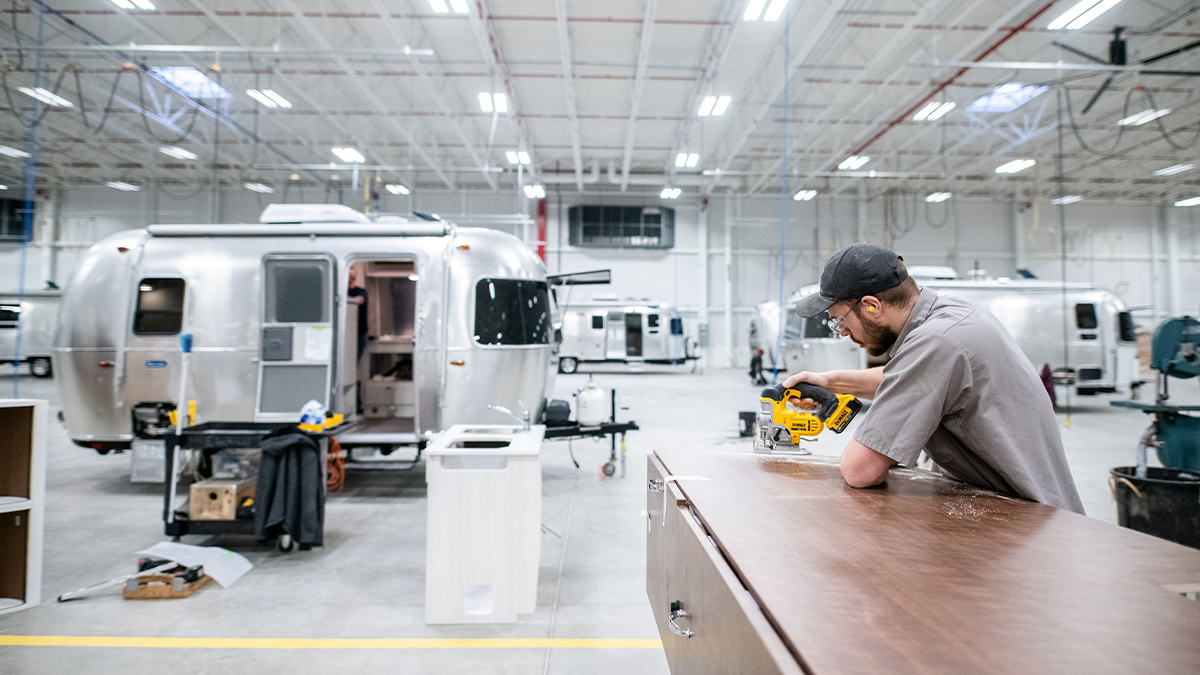 airstream factory tour video