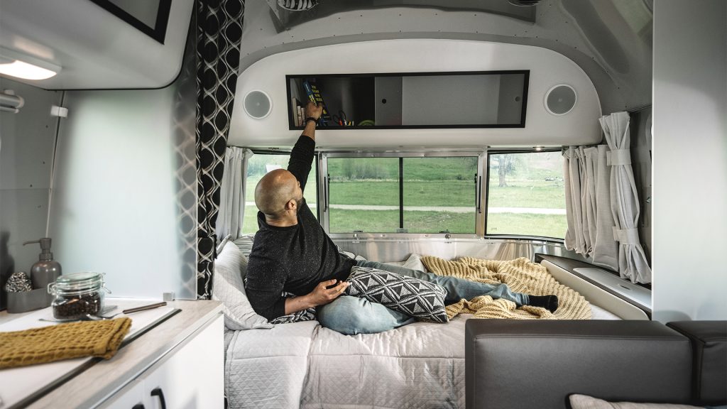 Airstream-Caravel-Travel-Trailer-Front-Bed-to-Storage