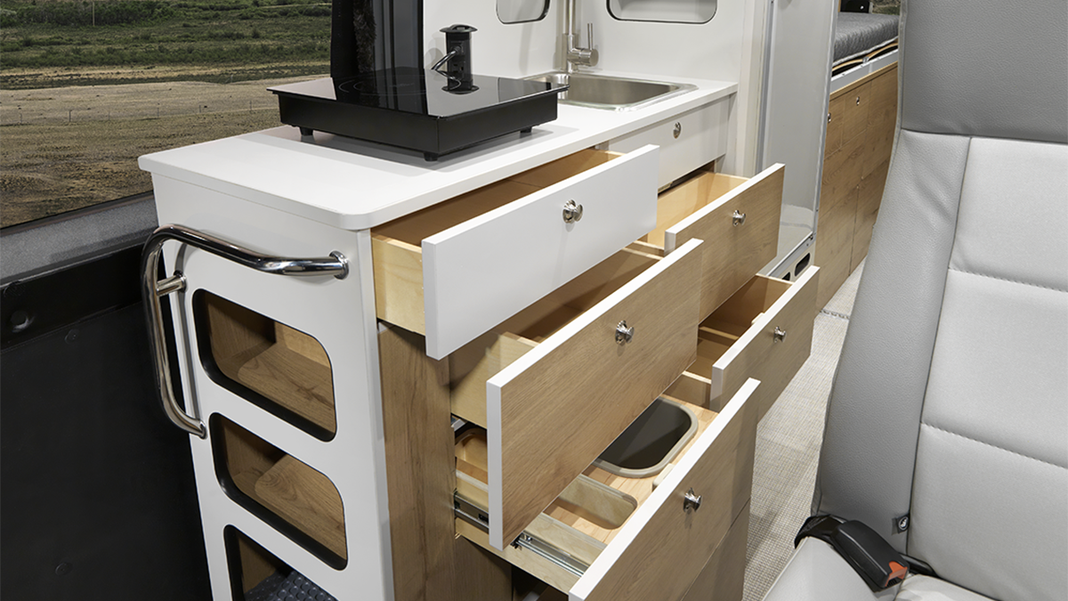 Rangeline Interior Galley Drawers